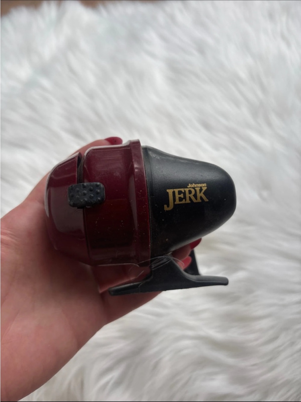 Vintage Johnson jerk spincast  reel